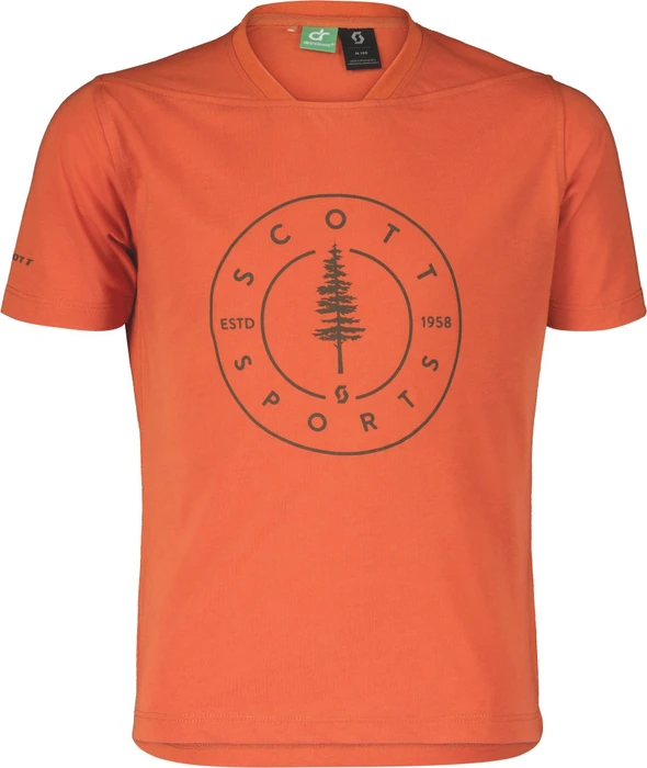 Scott Trail Flow 10 Trikot kurzarm braze orange (Junior)