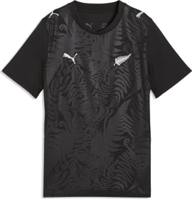 Puma FIFA WM 2026 Neuseeland Heimtrikot kurzarm puma black/puma silver (Junior)