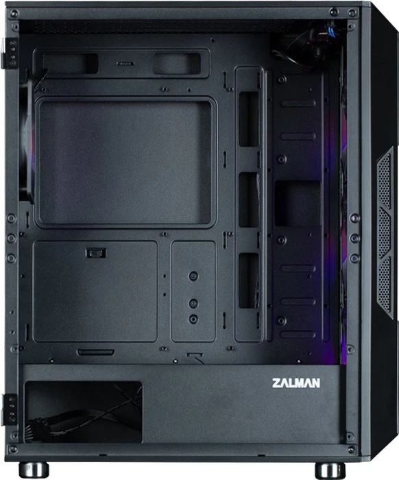 Zalman i3 Neo ARGB, schwarz, Glasfenster