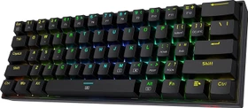 Redragon K630 Dragonborn, schwarz, LEDs RGB, hot-swap, Redragon RED, USB, US