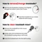 Perixx PERIPRO-303GR 34mm für Perimice und Logitech M570, Ersatz-Trackball, rot Vorschaubild