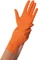 Franz Mensch Hygostar Nitril Power Grip Einweghandschuhe orange, 50 Stück Vorschaubild