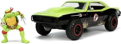 Jada Toys Teenage Mutant Ninja Turtles - Turtles Raphael Chevy Camaro 1:24