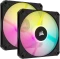 Corsair AF Series iCUE AF120 RGB Slim Twin Pack, schwarz, 120mm, 2er-Pack Vorschaubild