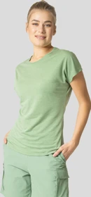 Odlo Ascent 365 Funktionsshirt kurzarm loden frost melange (Damen)