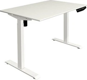 Kerkmann Move 1 elektrisch höhenverstellbarer Sitz-Steh-Schreibtisch 120x80cm weiß/weiß