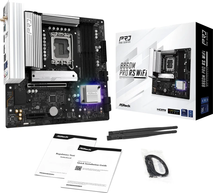 ASRock B860M Pro RS WiFi (Intel 1851)