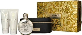 Versace Eros Pour Femme EdP 100ml + Body Lotion 100ml + Duschgel 100ml + Tasche Duftset