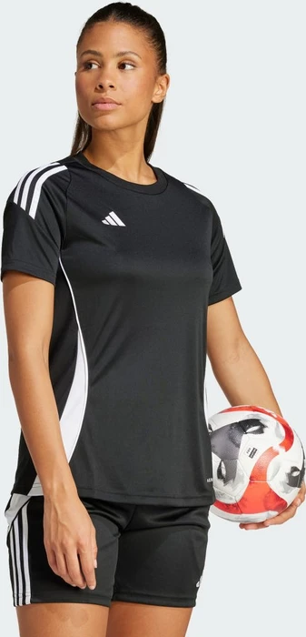 adidas Tiro 24 Trikot kurzarm schwarz/weiß (Damen)