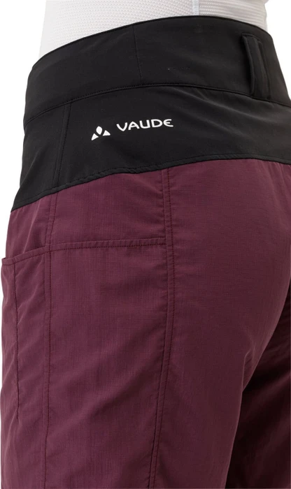 Vaude Qimsa Shorts Fahrradhose kurz cassis (Damen)