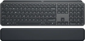 Logitech MX Keys Plus MX Palm Rest, schwarz, USB/Bluetooth, CH