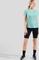 Odlo Active 365 Linencool Funktionsshirt kurzarm aqua haze melange (Damen) Vorschaubild