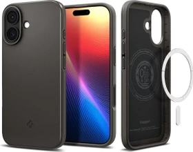 Spigen Thin Fit (MagFit) für Apple iPhone 17 gunmetal