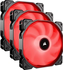 Corsair Air Series LED Red AF120 [2018], 120mm, 3er-Pack