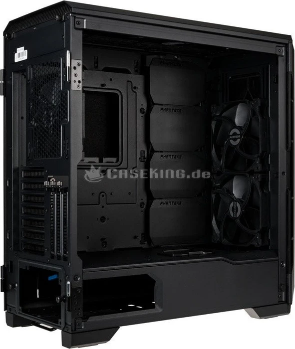 Phanteks Eclipse P600S Satin Black, schwarz, Glasfenster, schallgedämmt