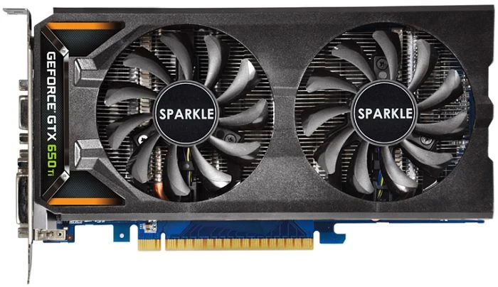 Sparkle GeForce GTX 650 Ti SOC Dual Fan, 1GB GDDR5, VGA, 2x DVI, HDMI