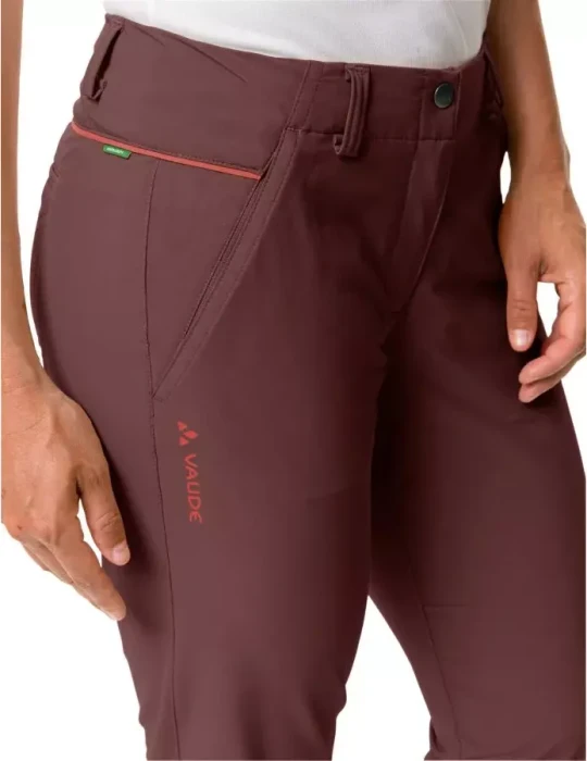 Vaude Skomer Capri Hose 3/4 dark cherry (Damen)