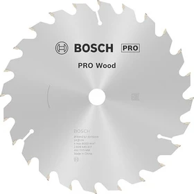 Bosch Professional Optiline Wood Kreissägeblatt 24Z, 184x2.6x16mm, 1 Stück