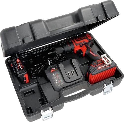 KS Tools eMONSTER Akku-Schlagbohrschrauber inkl. Koffer + 2 Akkus 2.0Ah