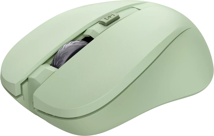 Trust Mydo Silent Wireless Mouse grün, ECO zertifiziert, USB