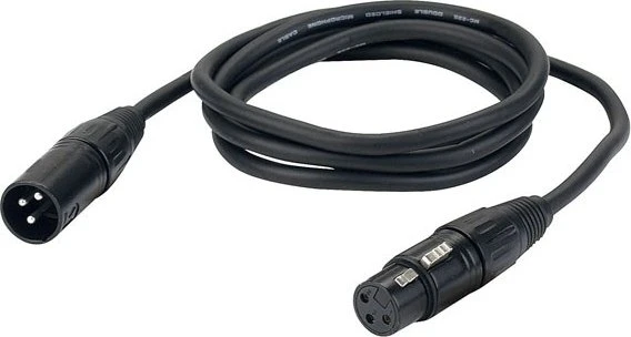 DAP Audio FL01 - bal. XLR/M 3P to XLR/F 3P, 0.75m