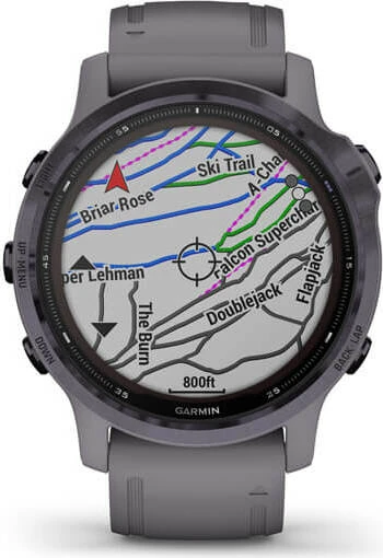Garmin Fenix 6S Pro Solar amethyst steel/shale grey