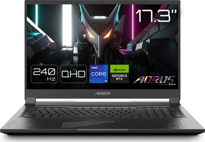 GIGABYTE AORUS 17X AXF-D4DE694SH, Core i9-13980HX, 16GB RAM, 1TB SSD, GeForce RTX 4080, DE