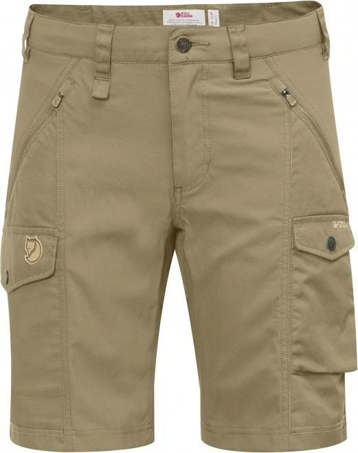 Fjällräven Nikka Curved Hose kurz sand (Damen)