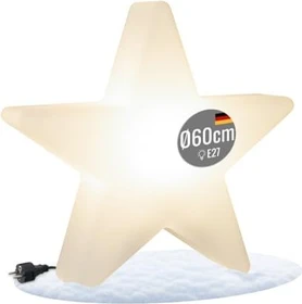 8 seasons design White Motiv Shining Star 60cm LED 1x E27