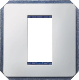 Siemens DELTA i-system Modulträger 1-fach, aluminiummetallic