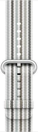 Apple Nylon-Armband gestreift für Apple Watch 42mm grau