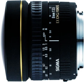 Sigma AF 8mm 3.5 EX DG Zirkular Fisheye für Sigma SA