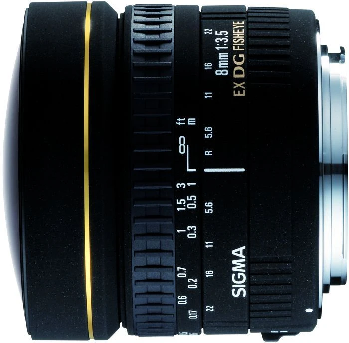 Sigma AF 8mm 3.5 EX DG Zirkular Fisheye für Sigma SA