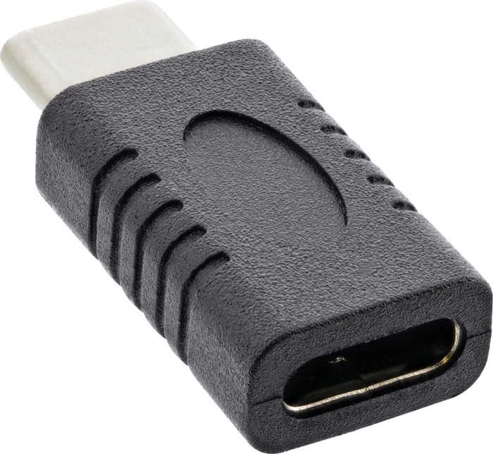 InLine USB-C 3.1 [Stecker] auf USB-C 3.1 [Buchse] Adapter schwarz