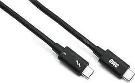 OWC Thunderbolt Kabel, schwarz, 2m (verschiedene Markenbezeichnungen)