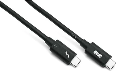OWC Thunderbolt Kabel, schwarz, 2m (verschiedene Markenbezeichnungen)