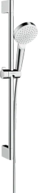 Hansgrohe Crometta Brauseset 100 1jet mit Brausestange 65cm weiß/chrom