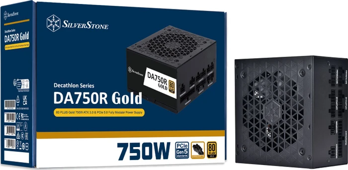 SilverStone Decathlon Gold Series DA750R Gold 750W, ATX 3.0