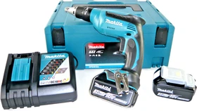 Makita DFS451RFJ Akku-Trockenbauschrauber inkl. MAKPAC + 2 Akkus 3.0Ah