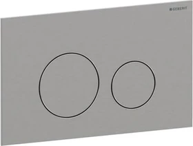 Geberit Sigma40 Betätigungsplatte rund easy to clean gebürstet