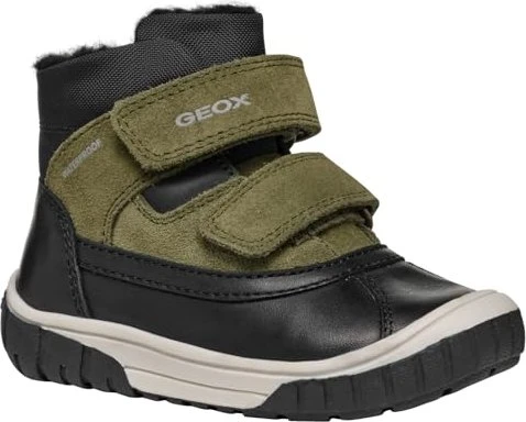 Geox Omar Boy Waterproof black/dark green (Junior)