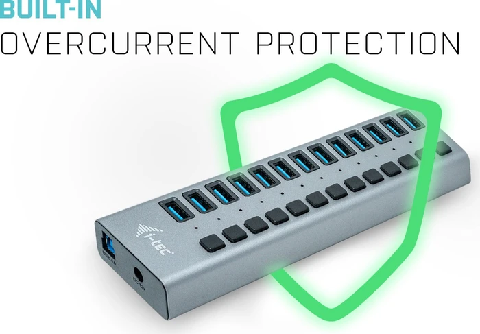 i-tec USB-Hub, 13x USB-A 3.0, USB-B 3.0 [Buchse]