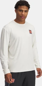 Under Armour Run 96 Funktionsshirt langarm white quartz (Herren)