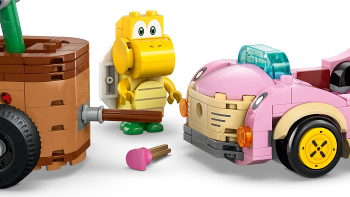 LEGO Super Mario - Mario Kart - Power-Up-Jagd mit Piranha-Pflanzen