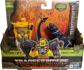 Hasbro Transformers Aufstieg der Bestien - Beast Combiner Bumblebee und Snarlsaber