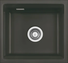 systemceram Kara 51 F/o Einbau Becken mittig schiefer