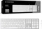 Conceptronic KAYNE02WPT Slim-Tastatur, weiß, USB, PT Vorschaubild