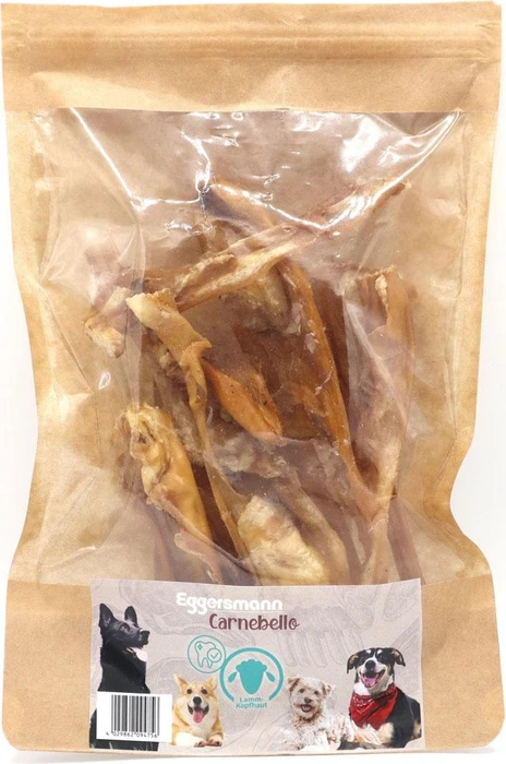 Eggersmann Carnebello Naturkausnack Lammkopfhaut, 60g