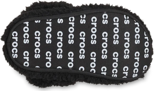 Crocs Classic Cozzzy Slipper schwarz (Junior)