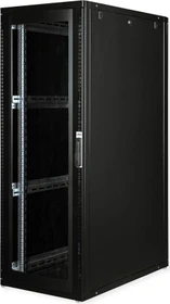 Roline / Secomp Pro Serie 19" Serverschrank 36HE, montiert, Glastür, IP20, RAL 9005, 1000mm tief